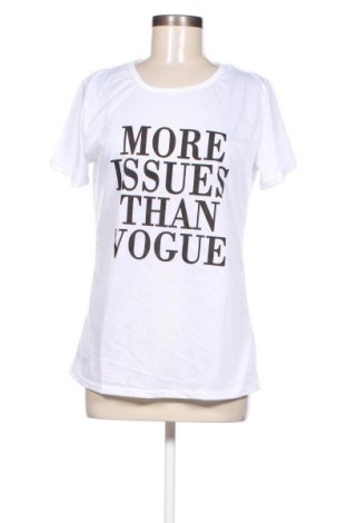 Damen T-Shirt, Größe L, Farbe Weiß, Preis 4,20 €