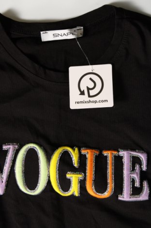 Γυναικείο t-shirt, Μέγεθος S, Χρώμα Μαύρο, Τιμή 12,63 €