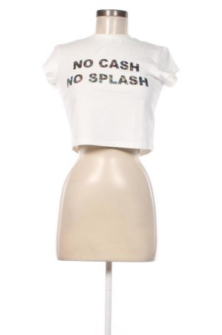 Damen T-Shirt About You, Größe M, Farbe Weiß, Preis 8,79 €