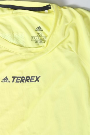 Γυναικείο t-shirt Adidas, Μέγεθος XS, Χρώμα Πράσινο, Τιμή 13,81 €