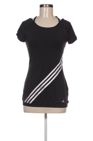 Дамска тениска Adidas, Размер S, Цвят Черен, Цена 27,02 лв.
