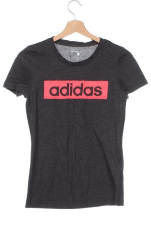 Дамска тениска Adidas, Размер XS, Цвят Сив, Цена 27,37 лв.
