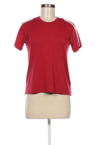 Дамска тениска Adidas, Размер S, Цвят Червен, Цена 51,84 лв.