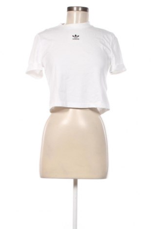 Damen T-Shirt Adidas Originals, Größe M, Farbe Weiß, Preis 17,58 €