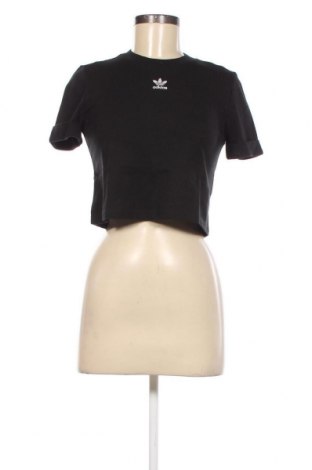 Γυναικείο t-shirt Adidas Originals, Μέγεθος XS, Χρώμα Μαύρο, Τιμή 17,58 €