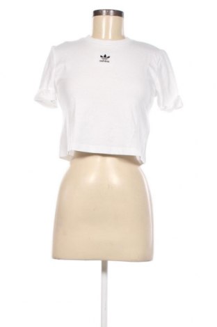 Damen T-Shirt Adidas Originals, Größe XS, Farbe Weiß, Preis 19,18 €