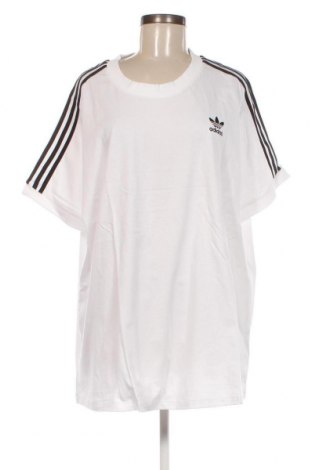 Γυναικείο t-shirt Adidas Originals, Μέγεθος 4XL, Χρώμα Λευκό, Τιμή 30,36 €