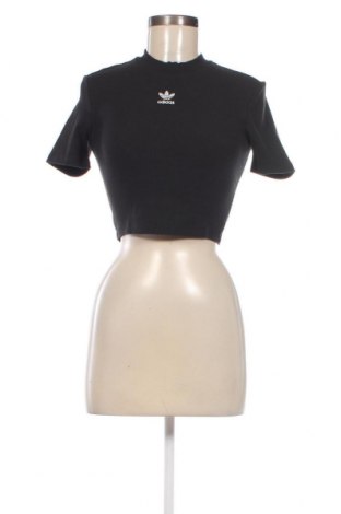 Γυναικείο t-shirt Adidas Originals, Μέγεθος XXS, Χρώμα Μαύρο, Τιμή 17,58 €