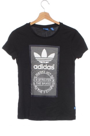 Damski T-shirt Adidas Originals, Rozmiar XS, Kolor Czarny, Cena 37,24 zł