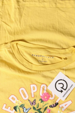 Γυναικείο t-shirt Aeropostale, Μέγεθος S, Χρώμα Κίτρινο, Τιμή 5,95 €