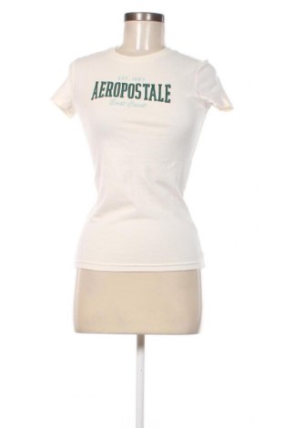 Γυναικείο t-shirt Aeropostale, Μέγεθος S, Χρώμα  Μπέζ, Τιμή 10,82 €