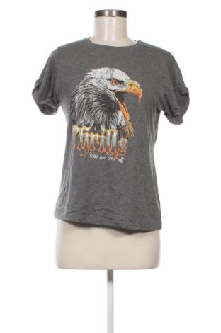 Γυναικείο t-shirt Ambika, Μέγεθος S, Χρώμα Γκρί, Τιμή 4,42 €