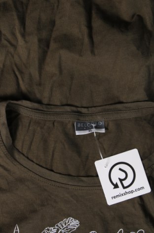 Γυναικείο t-shirt Beloved, Μέγεθος XL, Χρώμα Πράσινο, Τιμή 8,04 €