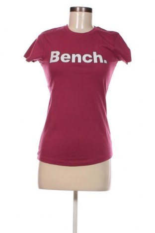 Γυναικείο t-shirt Bench, Μέγεθος M, Χρώμα Βιολετί, Τιμή 11,14 €