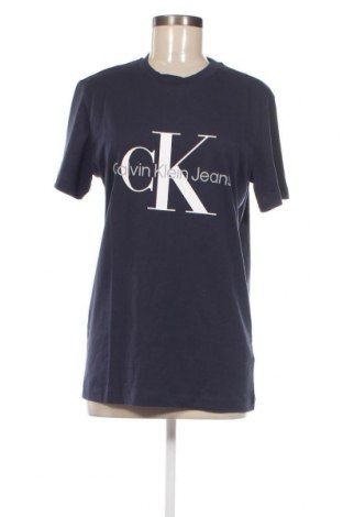 Damski T-shirt Calvin Klein, Rozmiar M, Kolor Niebieski, Cena 184,72 zł