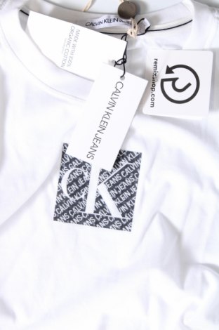 Damski T-shirt Calvin Klein Jeans, Rozmiar L, Kolor Biały, Cena 205,24 zł