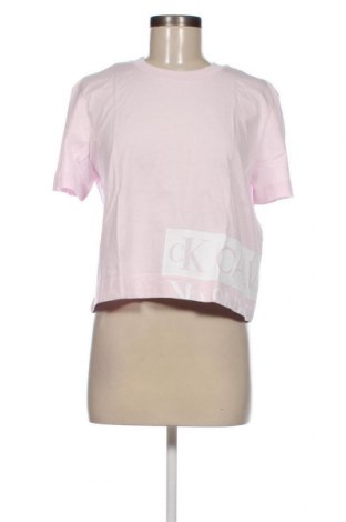 Γυναικείο t-shirt Calvin Klein Jeans, Μέγεθος XL, Χρώμα Ρόζ , Τιμή 39,69 €