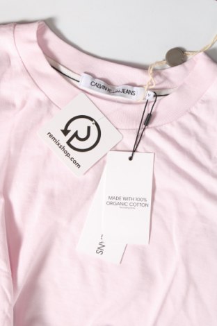 Damski T-shirt Calvin Klein Jeans, Rozmiar M, Kolor Różowy, Cena 184,72 zł