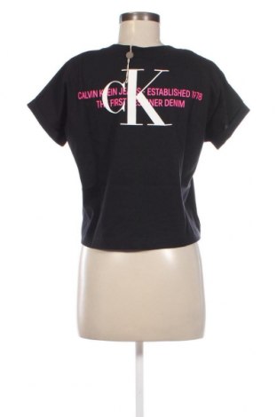 Damen T-Shirt Calvin Klein Jeans, Größe XS, Farbe Schwarz, Preis € 29,77