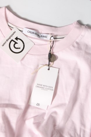 Damen T-Shirt Calvin Klein Jeans, Größe L, Farbe Rosa, Preis € 39,69