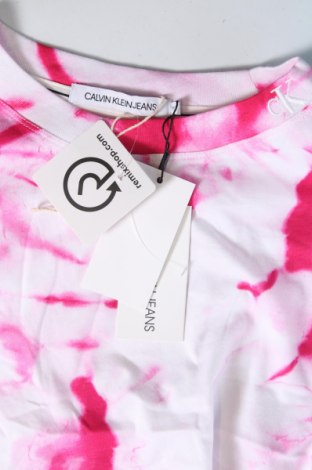 Γυναικείο t-shirt Calvin Klein Jeans, Μέγεθος M, Χρώμα Ρόζ , Τιμή 39,69 €