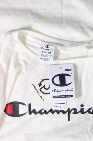 Γυναικείο t-shirt Champion, Μέγεθος M, Χρώμα Λευκό, Τιμή 18,56 €