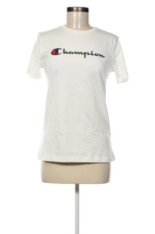 Γυναικείο t-shirt Champion, Μέγεθος M, Χρώμα Λευκό, Τιμή 11,14 €