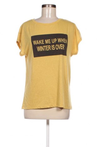 Damen T-Shirt Clockhouse, Größe XL, Farbe Gelb, Preis € 3,99