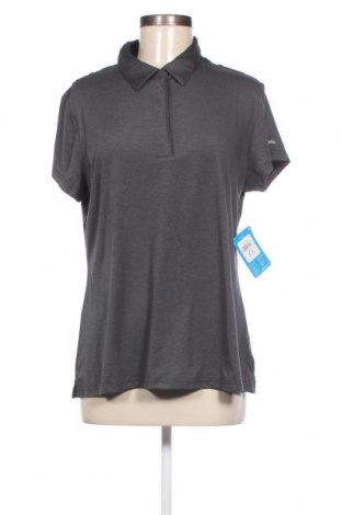 Γυναικείο t-shirt Columbia, Μέγεθος XL, Χρώμα Γκρί, Τιμή 17,58 €