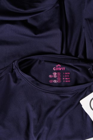 Damen T-Shirt Crivit, Größe S, Farbe Blau, Preis € 3,97