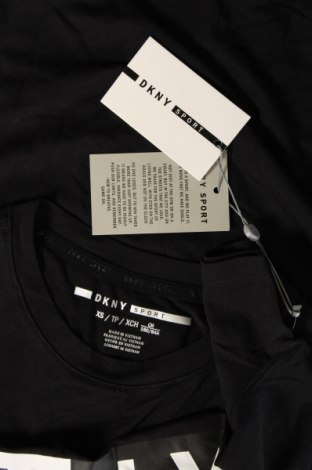 Γυναικείο t-shirt DKNY, Μέγεθος XS, Χρώμα Μαύρο, Τιμή 27,83 €