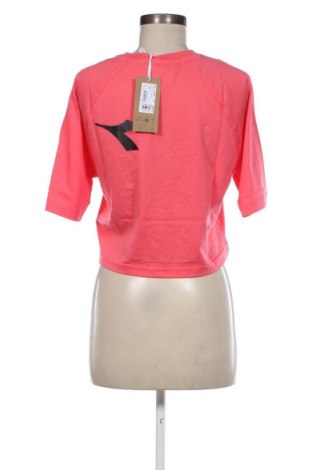 Damen T-Shirt Diadora, Größe S, Farbe Rosa, Preis 15,98 €