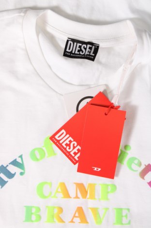 Damski T-shirt Diesel, Rozmiar S, Kolor Biały, Cena 214,04 zł