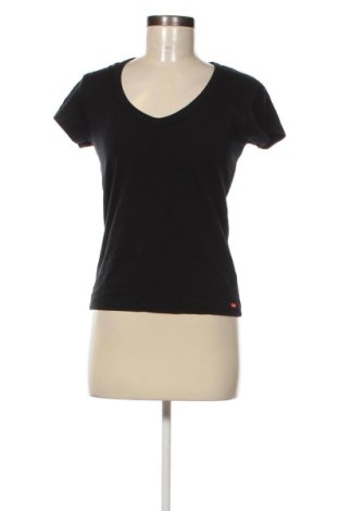 Дамска тениска Esprit, Размер L, Цвят Черен, Цена 15,20 лв.