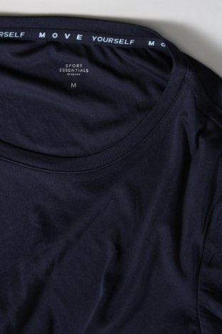 Дамска тениска Essentials by Tchibo, Размер M, Цвят Син, Цена 9,10 лв.