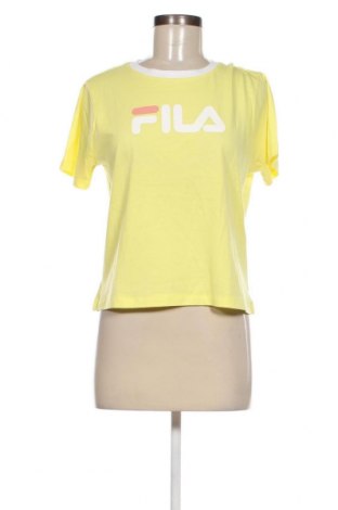 Дамска тениска FILA, Размер M, Цвят Жълт, Цена 58,90 лв.