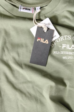 Дамска тениска FILA, Размер S, Цвят Зелен, Цена 34,10 лв.