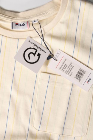 Γυναικείο t-shirt FILA, Μέγεθος L, Χρώμα Εκρού, Τιμή 31,96 €