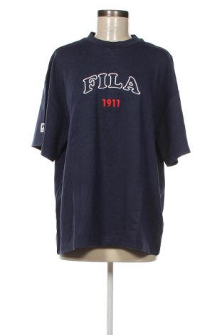 Γυναικείο t-shirt FILA, Μέγεθος M, Χρώμα Μπλέ, Τιμή 31,96 €