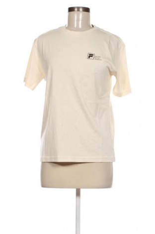 Γυναικείο t-shirt FILA, Μέγεθος S, Χρώμα Εκρού, Τιμή 31,96 €