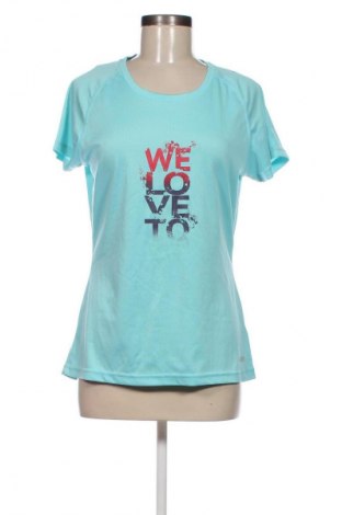 Damen T-Shirt Frank Shorter, Größe L, Farbe Blau, Preis 11,13 €