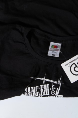 Γυναικείο t-shirt Fruit Of The Loom, Μέγεθος M, Χρώμα Μαύρο, Τιμή 3,77 €