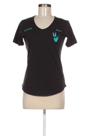 Γυναικείο t-shirt G-Star Raw, Μέγεθος S, Χρώμα Μαύρο, Τιμή 12,19 €