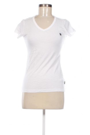 Γυναικείο t-shirt G-Star Raw, Μέγεθος XS, Χρώμα Λευκό, Τιμή 16,62 €