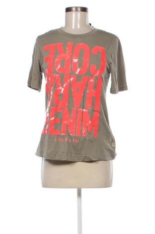 Damen T-Shirt G-Star Raw, Größe S, Farbe Grün, Preis € 22,16