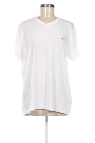 Γυναικείο t-shirt Gant, Μέγεθος XL, Χρώμα Λευκό, Τιμή 20,41 €