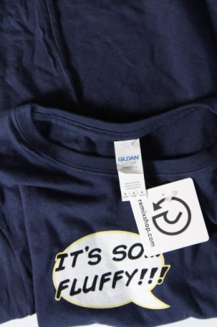 Γυναικείο t-shirt Gildan, Μέγεθος M, Χρώμα Μπλέ, Τιμή 6,03 €