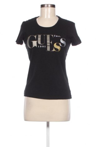 Damen T-Shirt Guess, Größe L, Farbe Schwarz, Preis 35,25 €