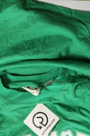 Γυναικείο t-shirt H&M, Μέγεθος M, Χρώμα Πράσινο, Τιμή 6,03 €