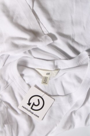 Дамска тениска H&M, Размер M, Цвят Бял, Цена 13,00 лв.